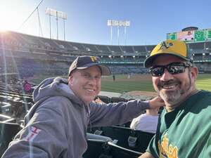 Dave attended Oakland Athletics - MLB vs Pittsburgh Pirates on Apr 30th 2024 via VetTix 