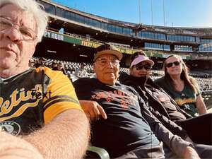 Pat attended Oakland Athletics - MLB vs Pittsburgh Pirates on Apr 30th 2024 via VetTix 