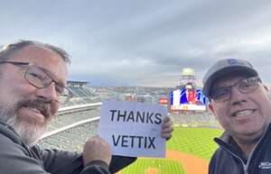 Daniel attended Colorado Rockies - MLB vs San Diego Padres on Apr 23rd 2024 via VetTix 