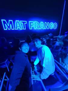 Dave attended Mat Franco on Mar 27th 2024 via VetTix 