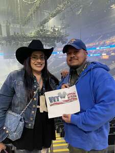 Gerard attended Bad Bunny - Most Wanted Tour on Mar 26th 2024 via VetTix 