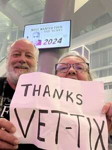 Leslie attended Bad Bunny - Most Wanted Tour on Mar 26th 2024 via VetTix 