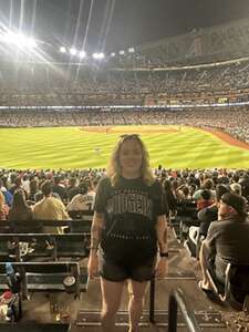 Jolene attended Arizona Diamondbacks - MLB vs Los Angeles Dodgers on May 1st 2024 via VetTix 
