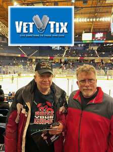 Steve attended Chicago Wolves - AHL vs Rockford IceHogs on Apr 21st 2024 via VetTix 