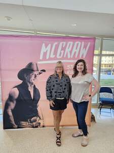 Shannon attended Tim McGraw: Standing Room Only Tour 2024 on Apr 13th 2024 via VetTix 