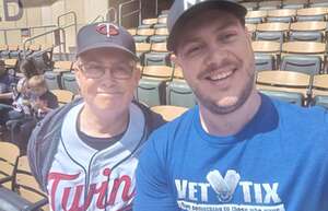 Kevin attended Minnesota Twins - MLB vs Seattle Mariners on May 9th 2024 via VetTix 