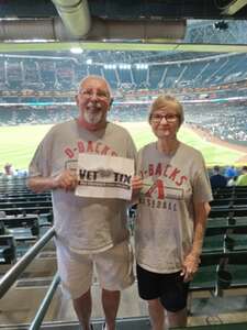 Robert attended Arizona Diamondbacks - MLB vs Chicago Cubs on Apr 17th 2024 via VetTix 