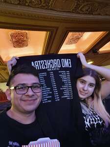 Eric attended Emo Orchestra on Apr 18th 2024 via VetTix 