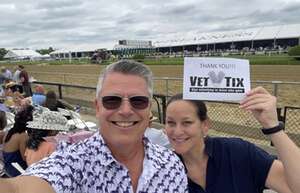 Brian attended The Preakness Stakes: Black-eyed Susan Day on May 17th 2024 via VetTix 