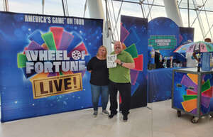 Jake attended Wheel of Fortune LIVE! on Apr 17th 2024 via VetTix 