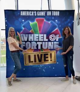 Leslie attended Wheel of Fortune LIVE! on Apr 17th 2024 via VetTix 