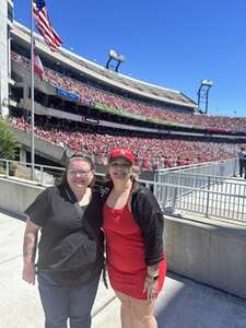 Meredith attended G-day Red and Black Spring Game on Apr 13th 2024 via VetTix 