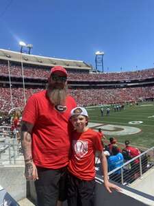 Richard attended G-day Red and Black Spring Game on Apr 13th 2024 via VetTix 