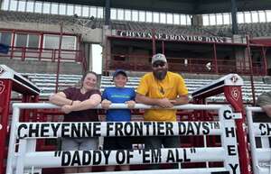 CK attended 2024 Cheyenne Frontier Days - MONDAY RODEO on Jul 22nd 2024 via VetTix 