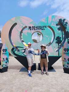 Andrew attended Beachlife Festival on May 3rd 2024 via VetTix 