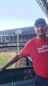 Frank attended Arizona Diamondbacks - MLB vs San Diego Padres on May 3rd 2024 via VetTix 