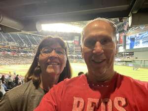 Steve attended Arizona Diamondbacks - MLB vs Cincinnati Reds on May 14th 2024 via VetTix 