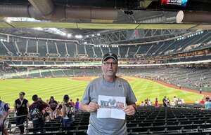 Rich attended Arizona Diamondbacks - MLB vs Cincinnati Reds on May 14th 2024 via VetTix 