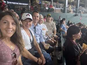 Jess attended Arizona Diamondbacks - MLB vs Cincinnati Reds on May 14th 2024 via VetTix 