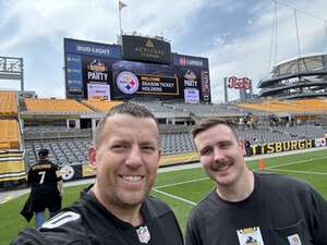 Nathaniel attended 2024 Pittsburgh Steelers VIP NFL Draft Party on Apr 27th 2024 via VetTix 