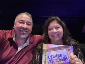 Frankie attended Laughs In Spanish on May 4th 2024 via VetTix 