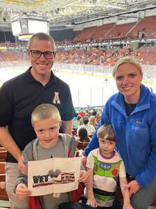 Steven attended Greenville Swamp Rabbits - ECHL vs. Orlando Solar Bears - Kelly Cup Playoffs Round 1 Home Game 1 on Apr 21st 2024 via VetTix 