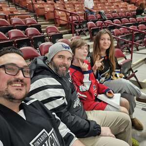 Steven attended Greenville Swamp Rabbits - ECHL vs. Orlando Solar Bears - Kelly Cup Playoffs Round 1 Home Game 2 on Apr 22nd 2024 via VetTix 
