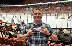 Bradley attended Greenville Swamp Rabbits - ECHL vs. Orlando Solar Bears - Kelly Cup Playoffs Round 1 Home Game 2 on Apr 22nd 2024 via VetTix 