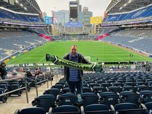 CB attended Seattle Sounders FC - MLS vs Vancouver Whitecaps on Apr 20th 2024 via VetTix 