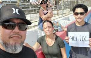 Justin attended SuperMotocross World Championship Finals on Sep 14th 2024 via VetTix 