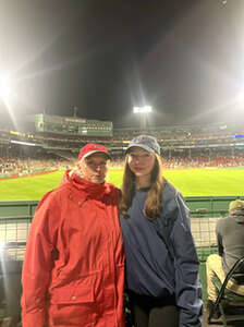 Emmanuelle attended Boston Red Sox - MLB vs Los Angeles Angels on Apr 12th 2024 via VetTix 