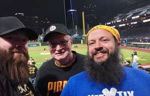 Dave Adams attended Pittsburgh Pirates - MLB vs Milwaukee Brewers on Apr 23rd 2024 via VetTix 
