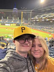 Caleb attended Pittsburgh Pirates - MLB vs Milwaukee Brewers on Apr 23rd 2024 via VetTix 