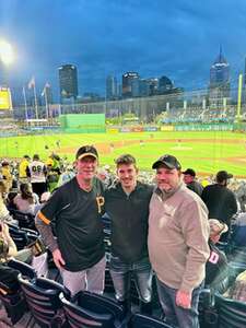 Kevin attended Pittsburgh Pirates - MLB vs Milwaukee Brewers on Apr 23rd 2024 via VetTix 