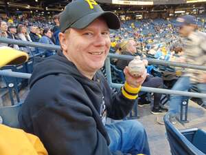 Denny attended Pittsburgh Pirates - MLB vs Milwaukee Brewers on Apr 23rd 2024 via VetTix 