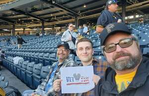 John attended Pittsburgh Pirates - MLB vs Milwaukee Brewers on Apr 22nd 2024 via VetTix 