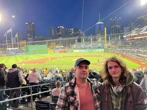 Jeffrey attended Pittsburgh Pirates - MLB vs Milwaukee Brewers on Apr 22nd 2024 via VetTix 