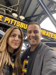 Juan attended Pittsburgh Pirates - MLB vs Milwaukee Brewers on Apr 25th 2024 via VetTix 