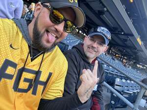 Barry attended Pittsburgh Pirates - MLB vs Milwaukee Brewers on Apr 25th 2024 via VetTix 