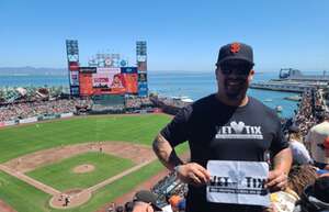 Javier attended San Francisco Giants - MLB vs Arizona Diamondbacks on Apr 21st 2024 via VetTix 