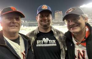 Billy attended San Francisco Giants - MLB vs Pittsburgh Pirates on Apr 27th 2024 via VetTix 