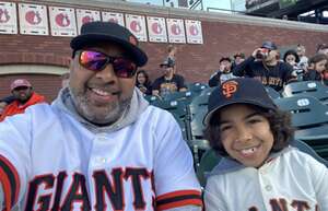 Rodney attended San Francisco Giants - MLB vs Pittsburgh Pirates on Apr 27th 2024 via VetTix 