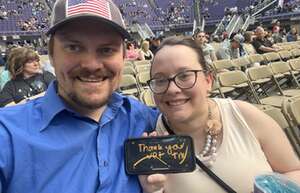 Christopher attended Kenny Chesney: Sun Goes Down 2024 Tour With Zac Brown Band on May 4th 2024 via VetTix 