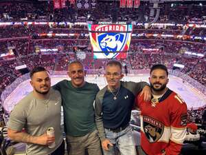 Anthony attended Florida Panthers - NHL vs Buffalo Sabres on Apr 13th 2024 via VetTix 