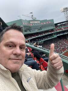morgan attended Boston Red Sox - MLB vs Cleveland Guardians on Apr 18th 2024 via VetTix 