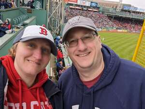 Jacob attended Boston Red Sox - MLB vs Cleveland Guardians on Apr 18th 2024 via VetTix 
