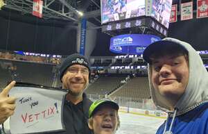 GI attended Jacksonville Icemen - ECHL vs. Florida Everblades - Kelly Cup Playoffs Round 1 Game 1 on Apr 18th 2024 via VetTix 