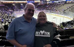 Melissa attended Jacksonville Icemen - ECHL vs. Florida Everblades - Kelly Cup Playoffs Round 1 Game 1 on Apr 18th 2024 via VetTix 