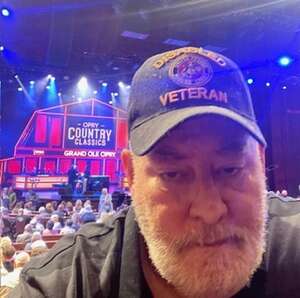 William attended Opry Country Classics at the Opry House on Apr 17th 2024 via VetTix 