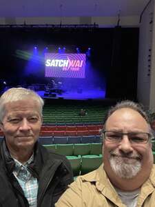 Mark attended Joe Satriani & Steve Vai on Apr 25th 2024 via VetTix 